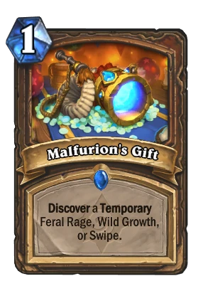 Malfurion's Gift Card Image