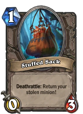 Stuffed Sack Card Image