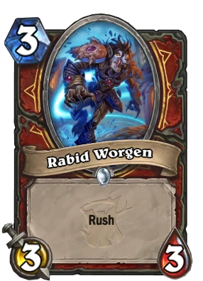 Rabid Worgen Card Image