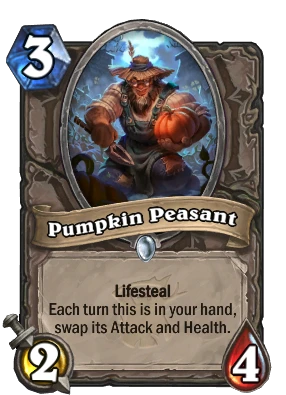 Pumpkin Peasant Card Image