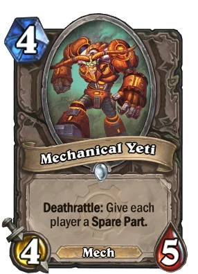 Mechanical Yeti Card Image
