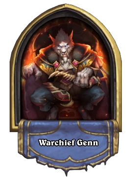 Warchief Genn Card Image