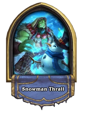 Snowman Thrall Card Image