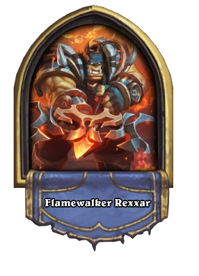 Flamewalker Rexxar Card Image