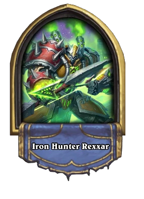 Iron Hunter Rexxar Card Image