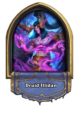 Druid Illidan Card Image