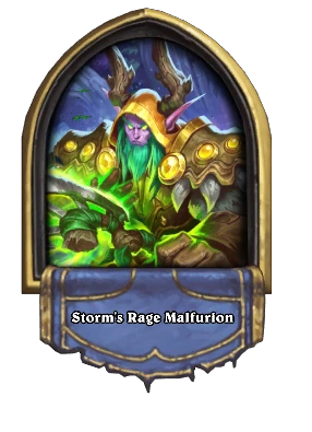 Storm's Rage Malfurion Card Image