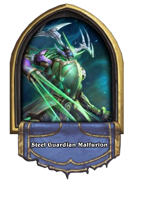 Steel Guardian Malfurion Card Image