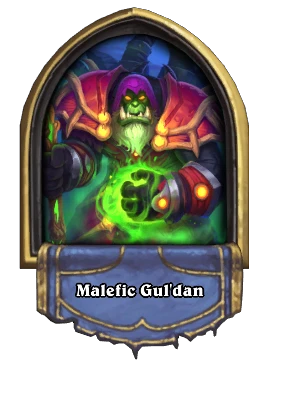 Malefic Gul'dan Card Image