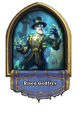 Risen Godfrey Card Image