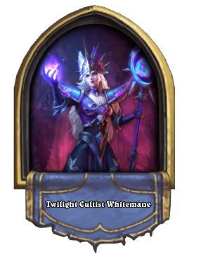 Twilight Cultist Whitemane Card Image