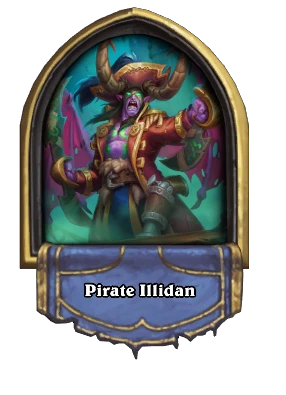 Pirate Illidan Card Image