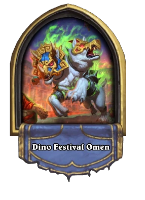 Dino Festival Omen Card Image