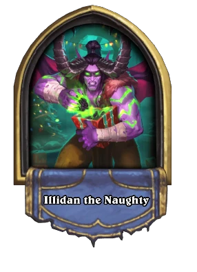 Illidan the Naughty Card Image
