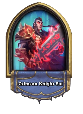 Crimson Knight Sai Card Image