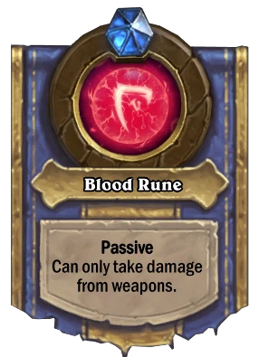 Blood Rune Card Image