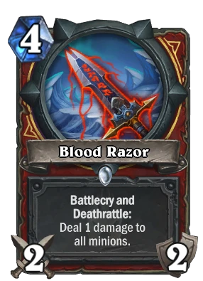 Blood Razor Card Image
