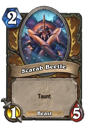 Scarab Beetle Card Image