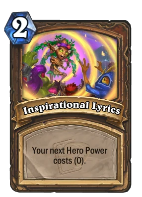 Inspirational Lyrics Card Image