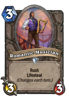 Romantic Musician Card Image