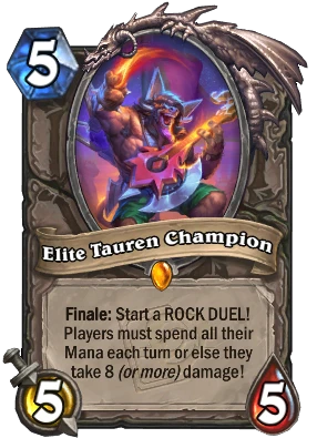 Elite Tauren Champion Card Image
