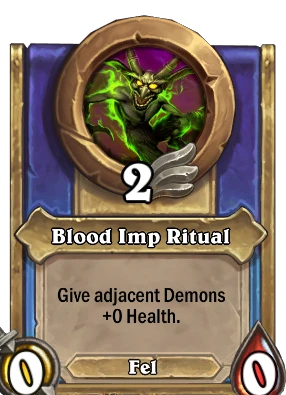 Blood Imp Ritual Card Image