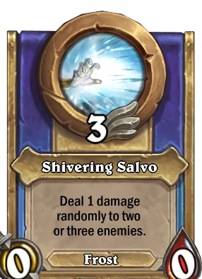 Shivering Salvo Card Image