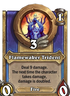 Flamewaker Trident Card Image