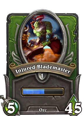 Injured Blademaster Card Image