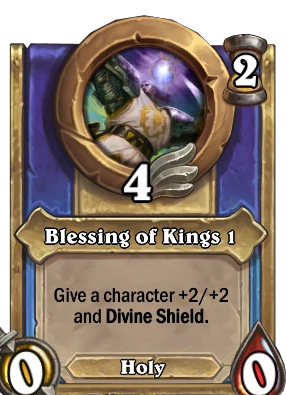 Blessing of Kings 1 Card Image