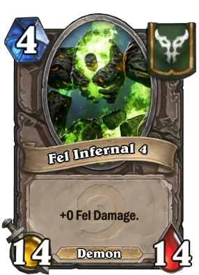 Fel Infernal 4 Card Image