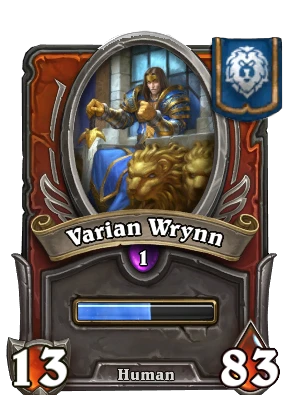 Varian Wrynn Card Image