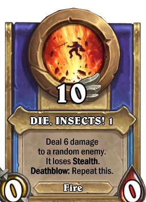 DIE, INSECTS! 1 Card Image