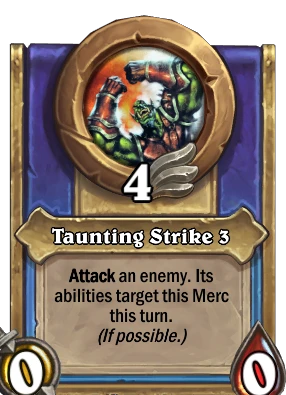 Taunting Strike 3 Card Image