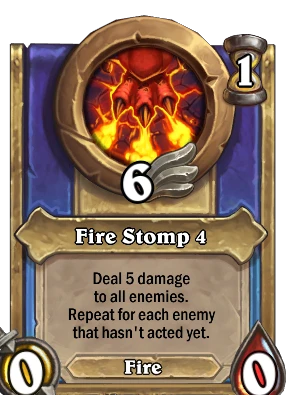 Fire Stomp 4 Card Image
