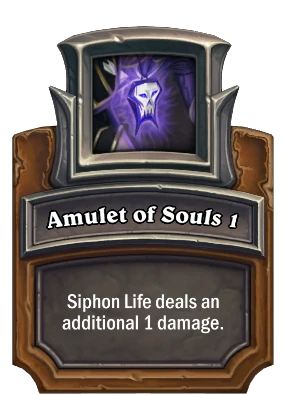 Amulet of Souls 1 Card Image