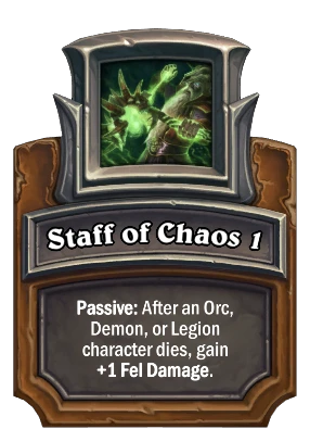 Staff of Chaos 1 Card Image