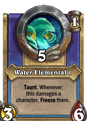 Water Elemental 1 Card Image