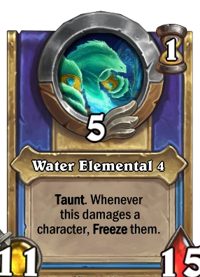 Water Elemental 4 Card Image