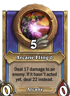 Arcane Fling {0} Card Image