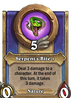 Serpent's Bite 1 Card Image