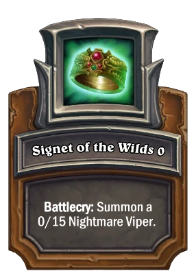 Signet of the Wilds {0} Card Image