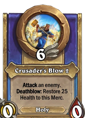 Crusader's Blow 2 Card Image