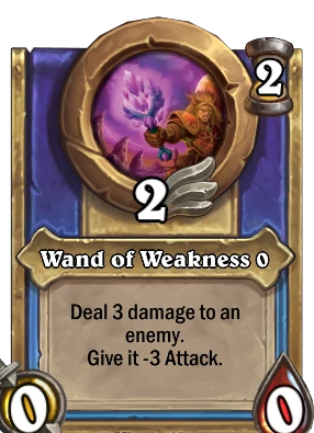 Wand of Weakness {0} Card Image
