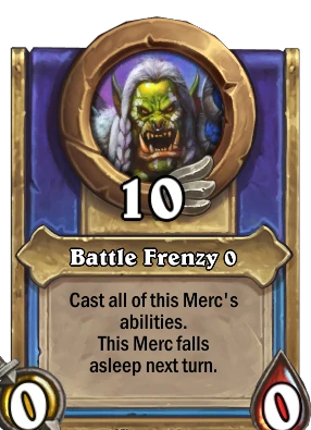 Battle Frenzy {0} Card Image