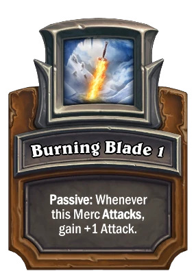 Burning Blade 1 Card Image
