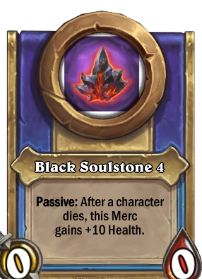 Black Soulstone 4 Card Image