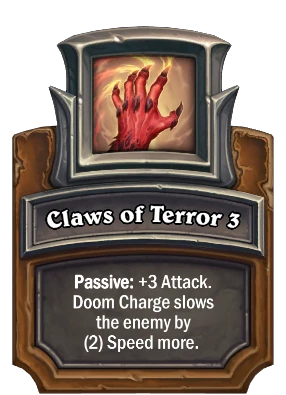Claws of Terror 3 Card Image