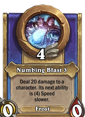 Numbing Blast 3 Card Image