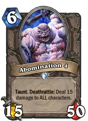Abomination 4 Card Image